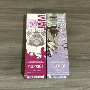 Pulp Riot Jam & Nevermore Semi-Permanent Hair Color